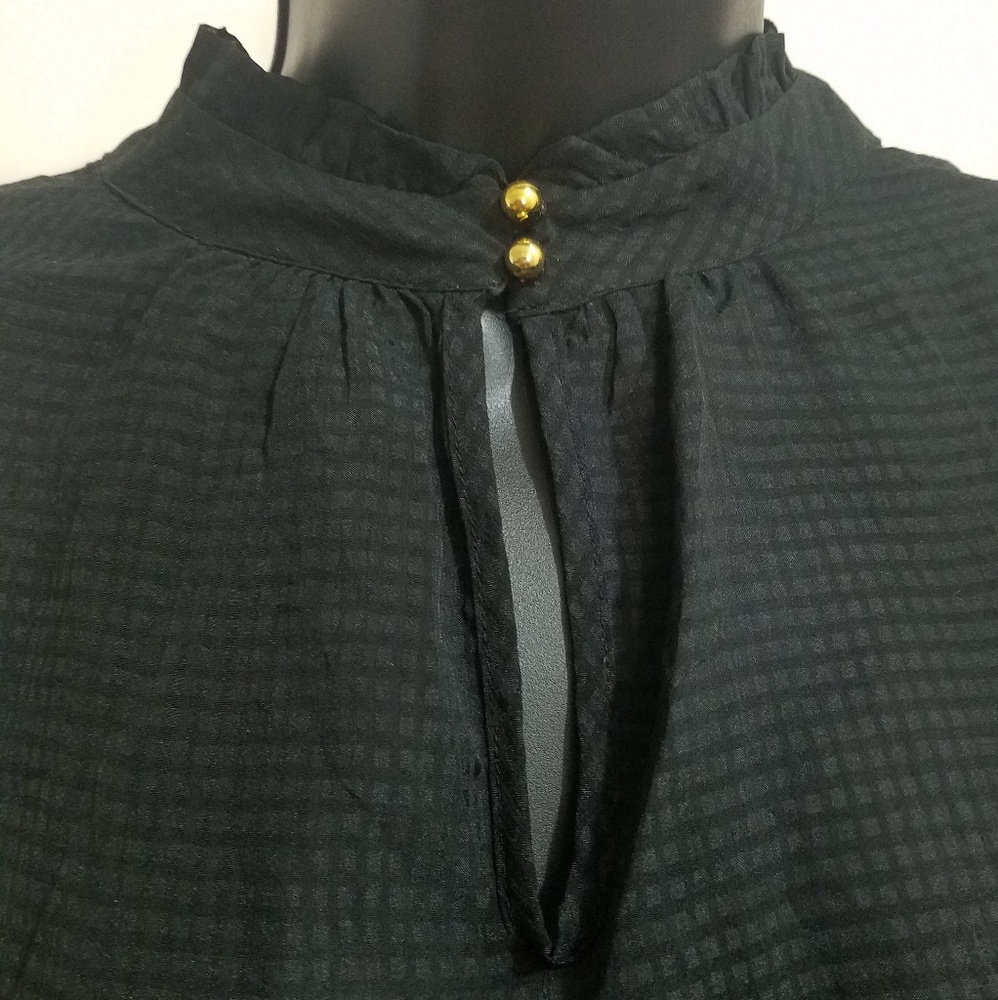 Who What Wear - sheer blouse